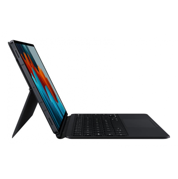 EF-DT870UBE Samsung Book Tangentbordsfodral för Galaxy Tab S7