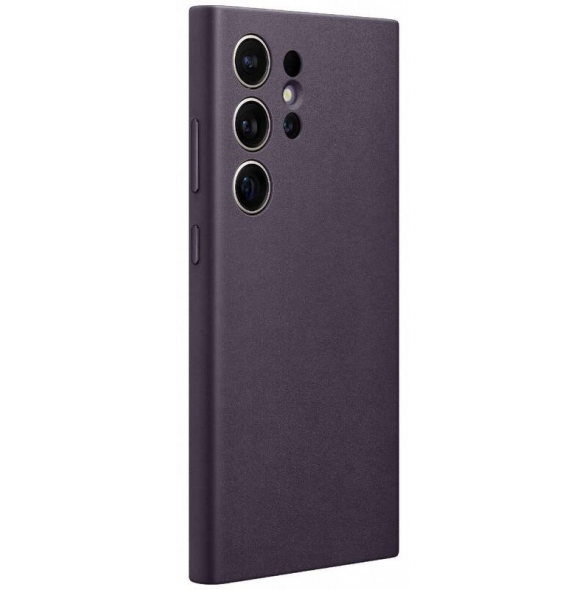 GP-FPS928HCA Samsung läderfodral till Galaxy S24 Ultra Dark Violet