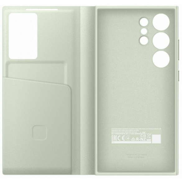 EF-ZS928CGE Samsung Smart View-fodral till Galaxy S24 Ultra Light Green