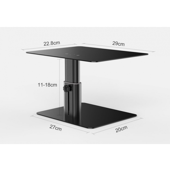 Nillkin HighDesk justerbart monitorstativ Svart