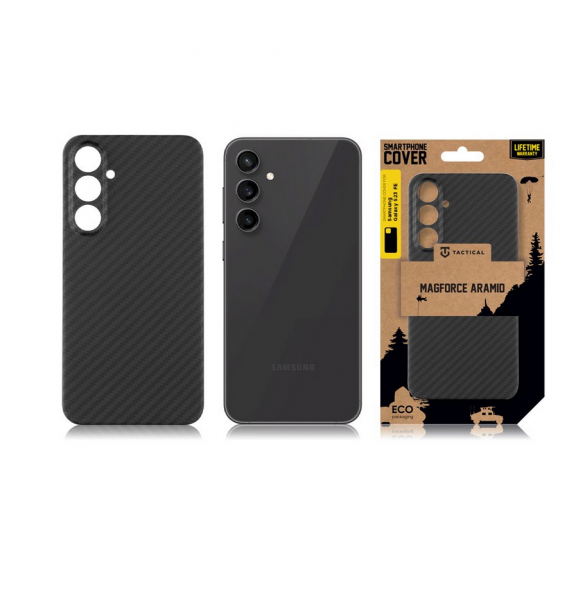 Tactical MagForce Aramid Skal till Samsung Galaxy S23 FE Svart