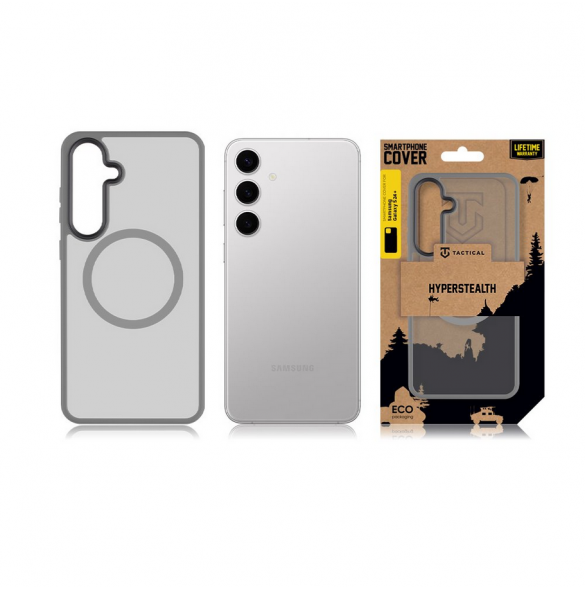 Tactical MagForce Hyperstealth skal till Samsung Galaxy S24+ ljusgrå
