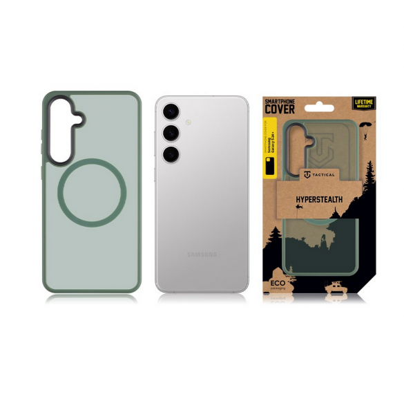 Tactical MagForce Hyperstealth skal till Samsung Galaxy S24+ Forest Green