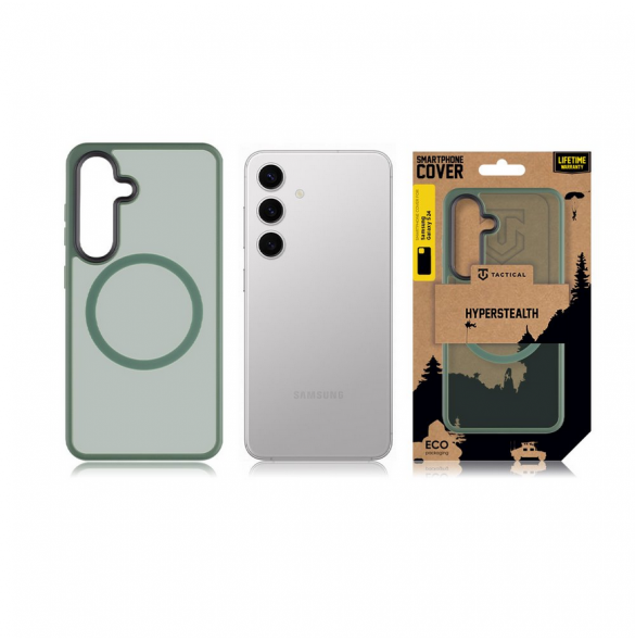 Tactical MagForce Hyperstealth skal till Samsung Galaxy S24 Forest Green