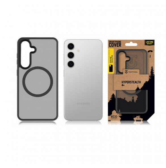 Tactical MagForce Hyperstealth Skal till Samsung Galaxy S24 Asphalt