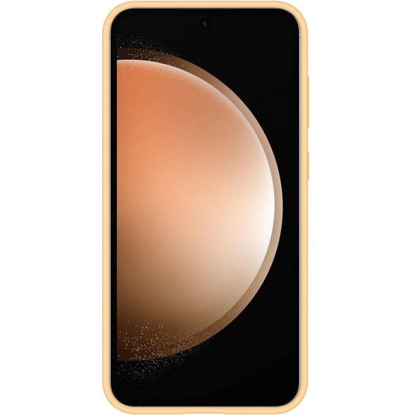 EF-PS711TOE Samsung Silicone Cover for Galaxy S23 FE Apricot