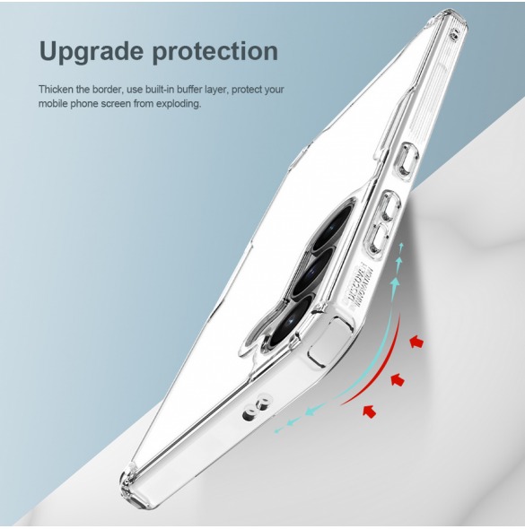 Nillkin Nature TPU PRO skal till Samsung Galaxy S24 Transparent