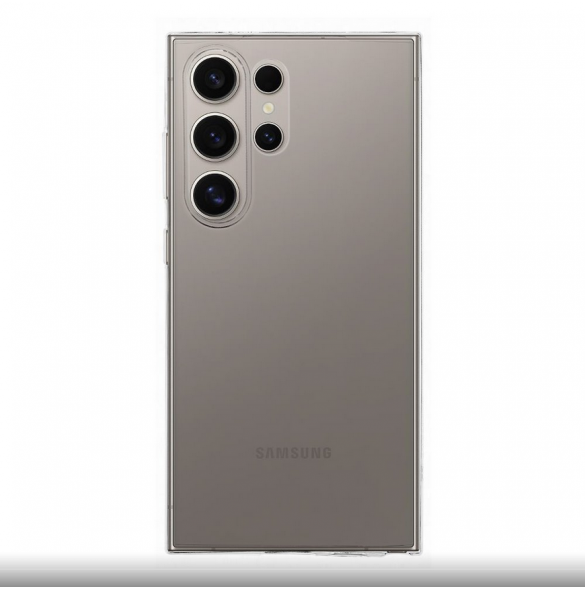 Taktisk TPU-skal till Samsung Galaxy S24 Ultra Transparent