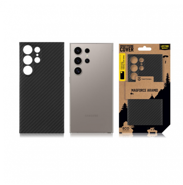 Tactical MagForce Aramid-skal till Samsung Galaxy S24 Ultra Black