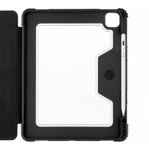 Tactical Heavy Duty Fodral för iPad Pro 12.9 Svart