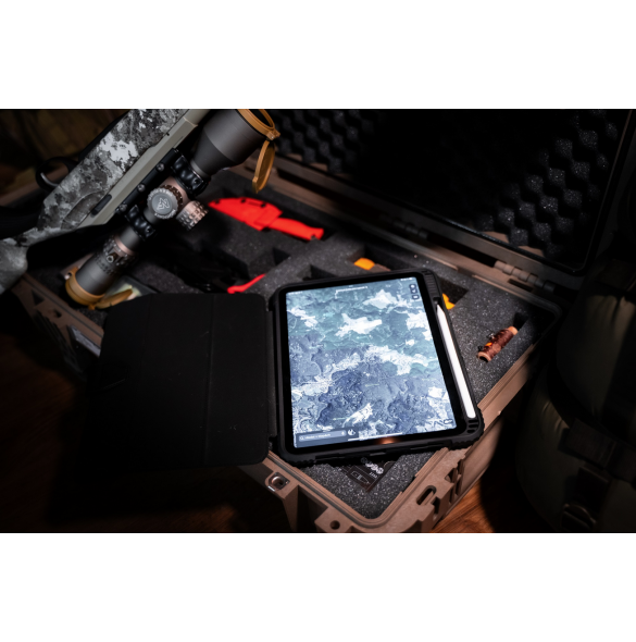 Tactical Heavy Duty Fodral för iPad 10.9 2022 Svart