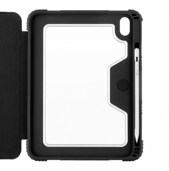 Tactical Heavy Duty-fodral för iPad Air 10.9 2022/iPad Pro 11 Svart