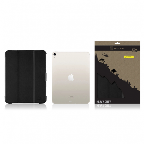 Tactical Heavy Duty-fodral för iPad Air 10.9 2022/iPad Pro 11 Svart