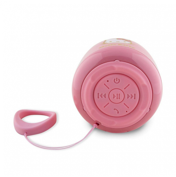 Hello Kitty Mini Bluetooth-högtalare Kitty Head Logotyp Rosa