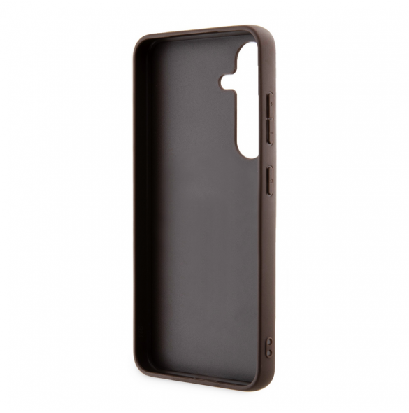 Guess 4G Stripe bakskal till Samsung Galaxy S24 Brown