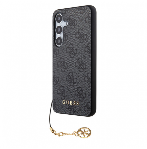 Guess 4G Charms Bakskal till Samsung Galaxy S24+ Grå