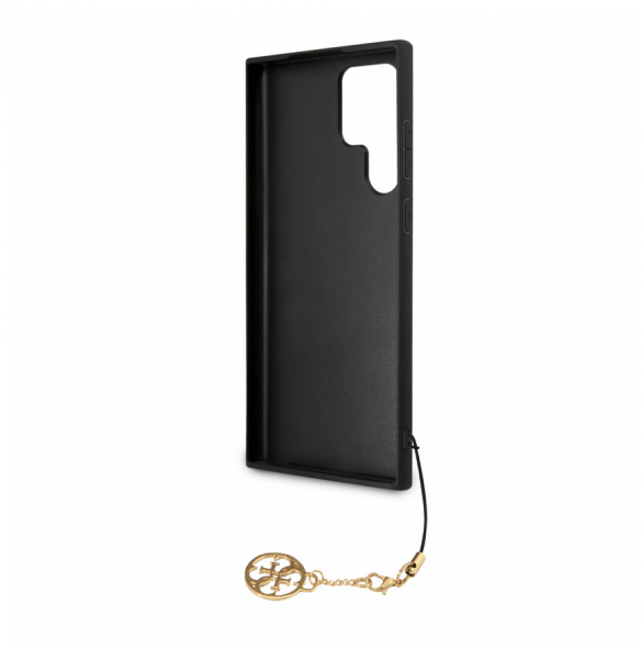 Guess 4G Charms Bakskal till Samsung Galaxy S24 Ultra Grey