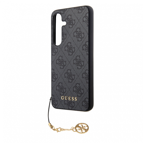 Guess 4G Charms Bakskal till Samsung Galaxy S24 Grey