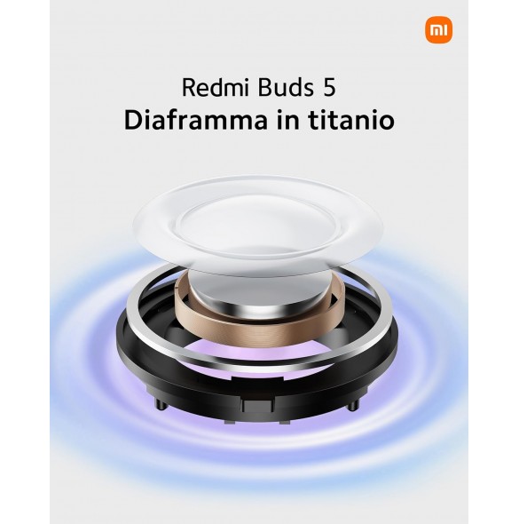 Xiaomi Redmi Buds 5 svart