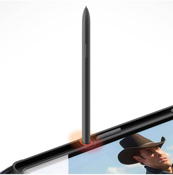 Dux Ducis Domo vikbart skal till surfplatta med Smart Sleep-funktion Samsung Galaxy Tab S8/S9 Ultra-stativ svart