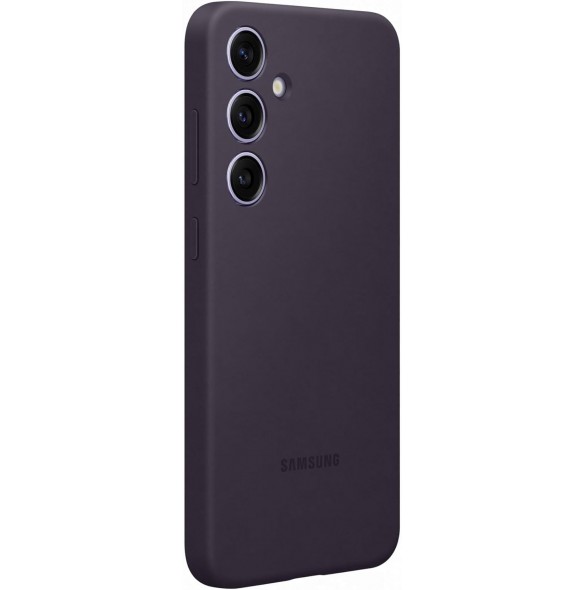 EF-PS926TEE Samsung Silikonskal till Galaxy S24+ Mörkviolett