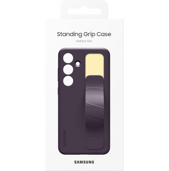 EF-GS921CEE Samsung Standing Grip Cover för Galaxy S24 Dark Violet