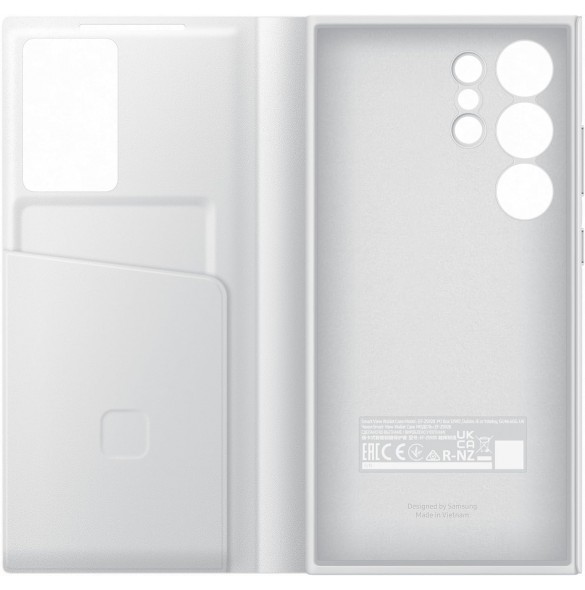 EF-ZS928CWE Samsung Smart View-fodral för Galaxy S24 Ultra White
