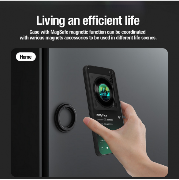 Nillkin CamShield PRO Magnetic Hard Case för Samsung Galaxy S24+ Svart