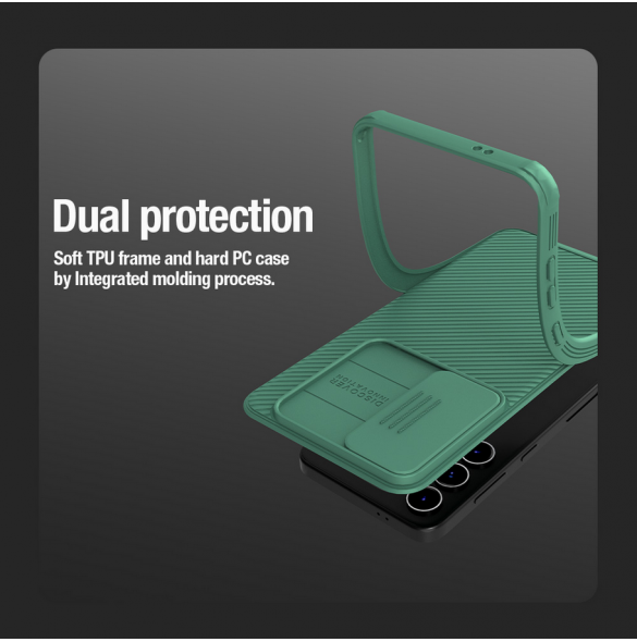 Nillkin CamShield PRO Magnetic Hard Case för Samsung Galaxy S24+ Svart