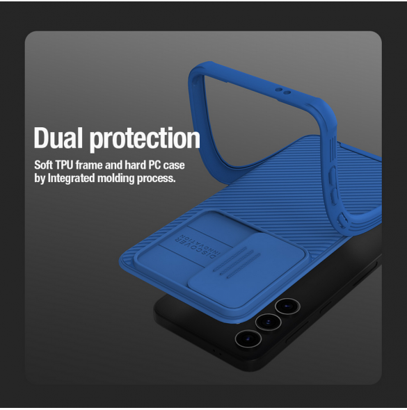 Nillkin CamShield PRO hårt fodral till Samsung Galaxy S24 Svart