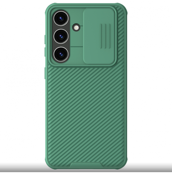 Nillkin CamShield PRO hårt fodral till Samsung Galaxy S24 Deep Green