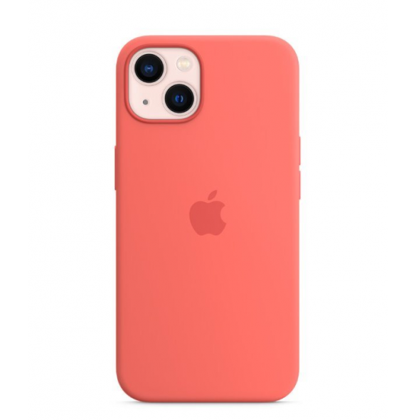 MM253FE/A Apple Silikon Magsafe Skal till iPhone 13 Rosa Pomelo