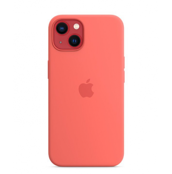 MM253FE/A Apple Silikon Magsafe Skal till iPhone 13 Rosa Pomelo