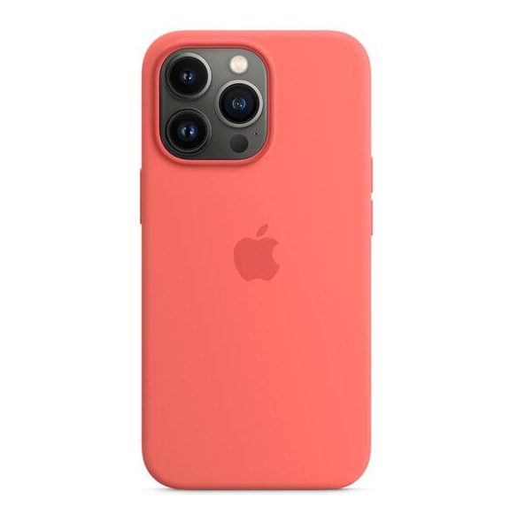 MM253FE/A Apple Silikon Magsafe Skal till iPhone 13 Rosa Pomelo