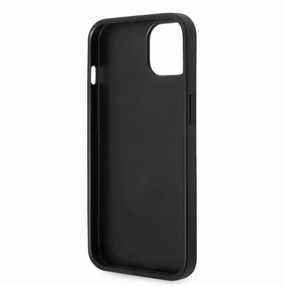 Karl Lagerfeld PU Saffiano Karl Head Fodral till iPhone 14 Plus Svart