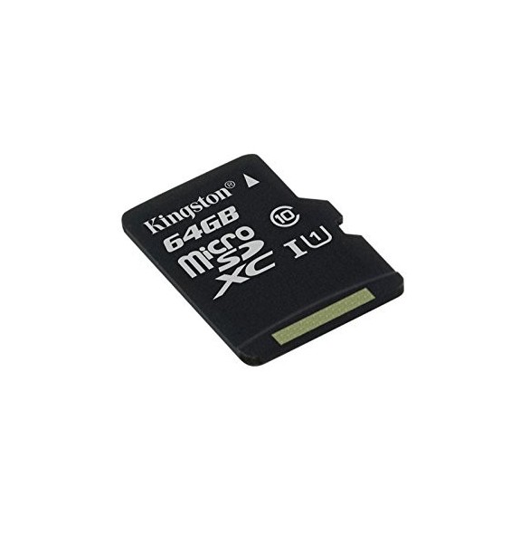 Kingston 64 GB UHS Class 1/Class10 Micro SDXC UHS-I Flash Minneskort
