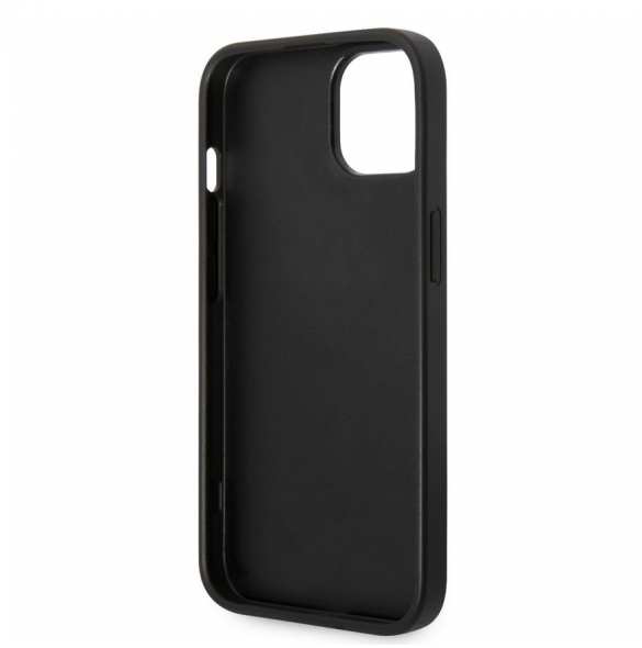 Guess PU 4G Stripe-fodral till iPhone 14 Plus Grå