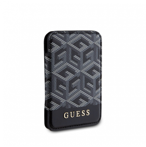 Guess G Cube MagSafe kortplats Svart