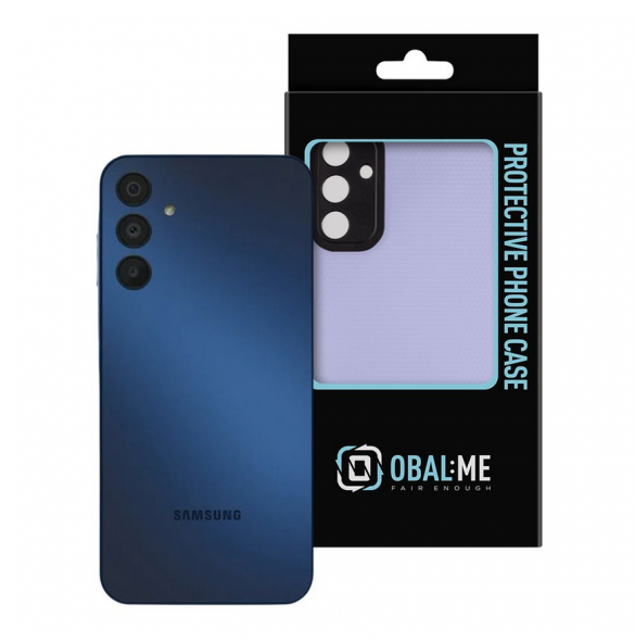 OBAL:ME NetShield skal till Samsung Galaxy A15 4G/5G ljuslila