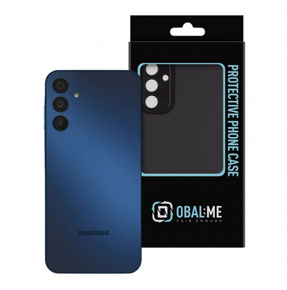 OBAL:ME NetShield Skal till Samsung Galaxy A15 4G/5G Svart