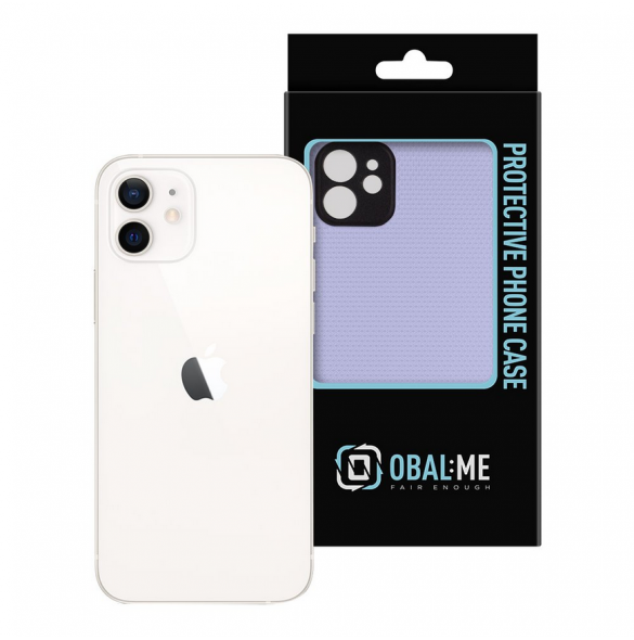 OBAL:ME NetShield Skal till Apple iPhone 12 ljuslila