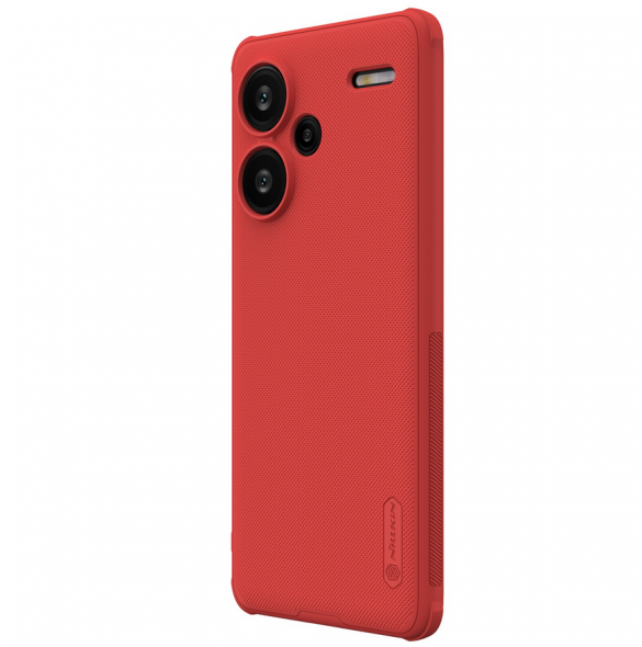 Nillkin Super Frosted PRO Back Cover för Xiaomi Redmi Note 13 Pro+ 5G Red
