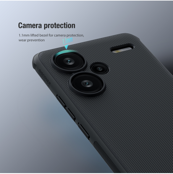 Nillkin Super Frosted PRO Back Cover för Xiaomi Redmi Note 13 Pro+ 5G Deep Green