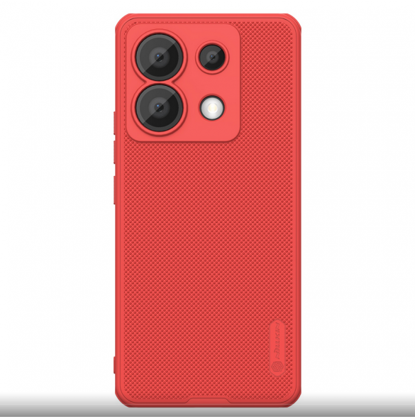 Nillkin Super Frosted PRO Back Cover för Xiaomi Redmi Note 13 Pro 5G/Poco X6 5G Red