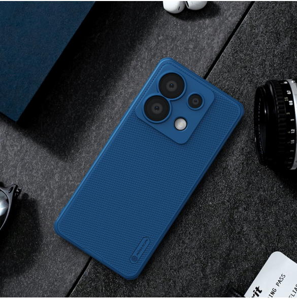 Nillkin Super Frosted PRO Back Cover för Xiaomi Redmi Note 13 Pro 5G/Poco X6 5G Blue