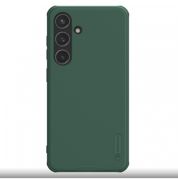 Nillkin Super Frosted PRO Magnetic Back Cover för Samsung Galaxy S24+ Deep Green