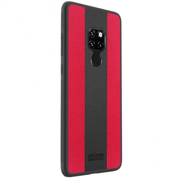 Svart och väldigt snyggt skydd för Huawei Mate 20.