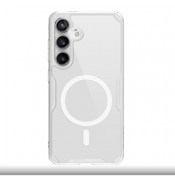 Nillkin Nature TPU PRO magnetiskt skal till Samsung Galaxy S24 Transparent