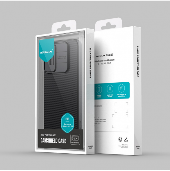 Nillkin CamShield Hard Case för Samsung Galaxy A15 5G Svart