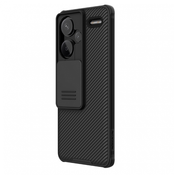 Nillkin CamShield PRO hårt fodral till Xiaomi Redmi Note 13 Pro+ 5G Svart